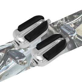 HCmotorku Motorcycle Shifter Pegs Fit for Harley Touring Street Glide Road King Softail Dyna Sportster XL Chrome