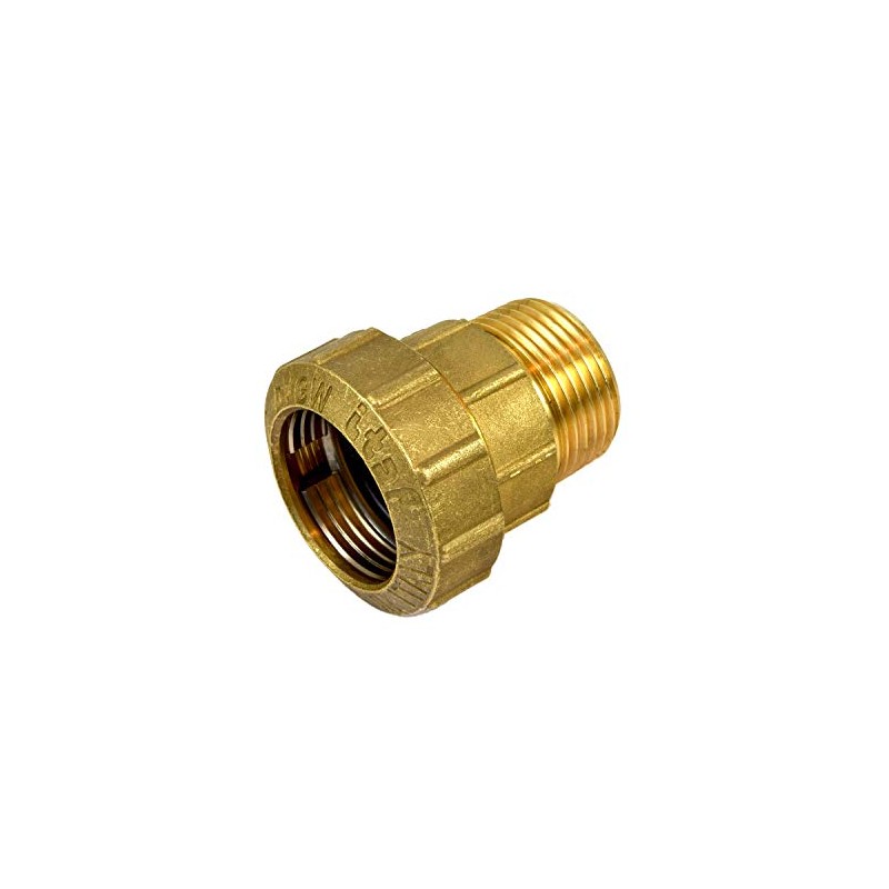 Agora-Tec® Brass Fitting Coupling 32 mm x 1 Inch Male