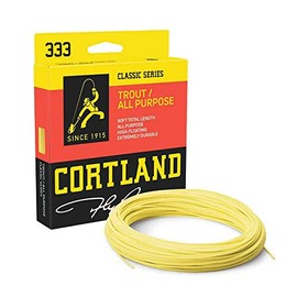 Cortland 333 Classic Trout/All Purpose Fly Line, Yellow
