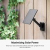 Holicfun Universal Solar Panel Wall Mount for Ring, Eufy, Arlo,