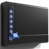 XDeer Wall Gun Safe, Biometric Gun Safes for Pistols, Quick-Access