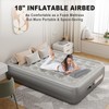 Air Mattress Queen with Built-in Pump, Blow up Mattress in