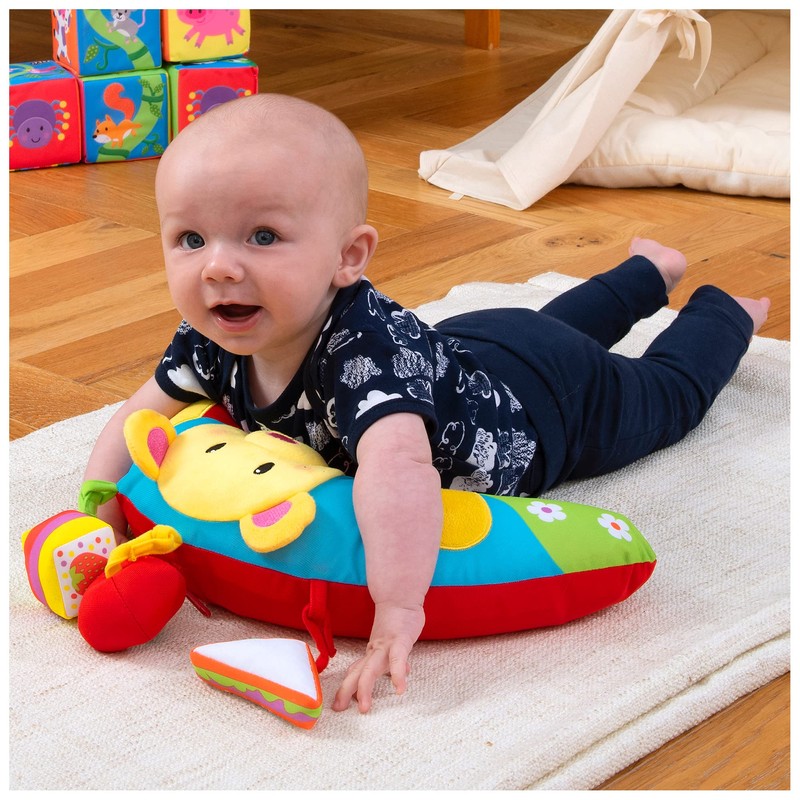 Galt Toys, Tummy Time Ted, Tummy Time Pillow, Ages 0