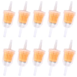 SOAJEE 10Pcs Fuel Filter Kit Compatible with Yamaha Club Car G1 G14 G16 G19 G20 G21 G22 G29 4-cycle TXT Medalist RXV Gas Golf Cart EZGO 72084-G01 AM116304 AM1163041 GY20709 JN3-F4560-00 JN6-F4560-0