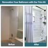Replacement 5" Dual Shower Combo Faucet Tub Trim Kit for