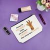 Sazuwu Inspirational Giraffe for Girls Makeup Bag Gifts for Giraffe
