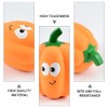 2pcs Squeak Latex Dog Toys Pumpkin Shaped Dog Toys for