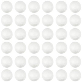 500Pcs Craft Foam Balls 1cm Nativity Craft White Foam Balls Round Balls Polystyrene Smooth Balls Handmade Foam Balls