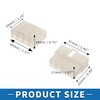 A ABSOPRO 8 Pin Car Electrical Wire Connector Plug Kits