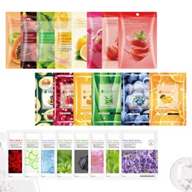 LJYBoBin LJYBoBin 22PCS Facial Mask,Moisturizing Face Mask Sheets Set,Hydrating Facial Sheet Mask Gifts Set for Women