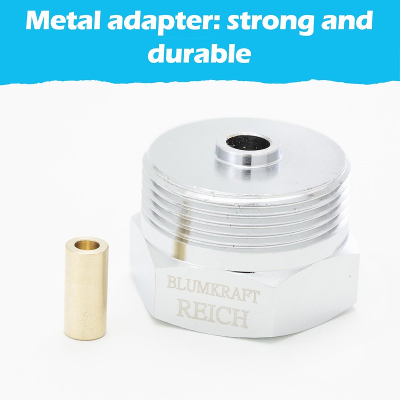 BLUMKRAFT Metal Adapter Compatible with Reich Radiators (Prototype) to M30