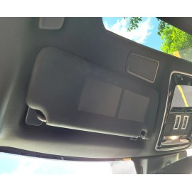 ZIC Motorsports Land Rover Defender 2023 Sun Visor Warning Label BLACKOUTS Vinyl