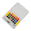 Water Color Paint 24 Bright Colors Quick Drying High Transparency