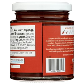 Zócalo Peru Organic Aji Panca Paste, 8 Ounce