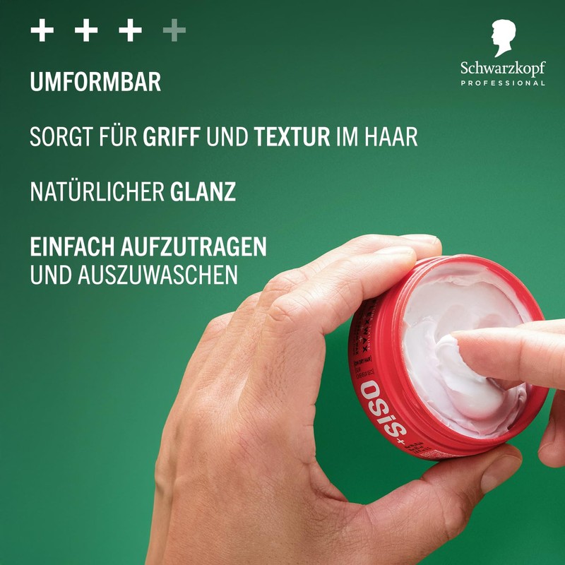 Schwarzkopf Professional OSiS Flexwax Hair Styling Wax Malleable Cream Hair