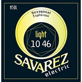Savarez H50L Strings for Electric Guitar Hexagonal Explosion Nickel Set Light .010-.046