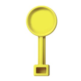 Replacement Part for Thomas and Friends 2-in-1 Transforming Thomas Playset - GXH08 - Yellow Railroad Crossing RR-Xing Sign