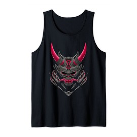 Cyberpunk Oni Demon Japanese Devil Tank Top