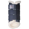 HKM 8585 Comfort Gaiters, Teddy Lining, Imitation Leather, Anatomical, Dark