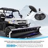 ECOTRIC Universal Snow Plow Skid Shoes Compatible with Polaris ATV