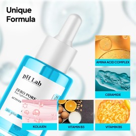 Ph Lab Zero Pore Skin and Pore Tightening Serum, Strengthens Barrier & Pore Minimizer For Face, Helps Increase Skin Elasticity, 1.01 Fl Oz (Pack of 1)