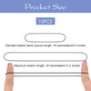 10 Pcs Elastic Bands for Travelers Notebook Connecting Inserts Notebook