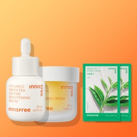 innisfree 이니스프리 비타민C 2종세트 비타민C 캡슐 수분크림 50mL + 비타민C 캡슐 세럼 30mL