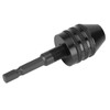Schnellspannbohrfutter Bohrfutter 1/4"Sechskantschaft Keyless Chuck Collet Adapter Kapazität 0,8-8mm für