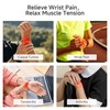 Ms.W Hand Massager, Wrist Massager with Heated Vibrating Red Light,