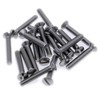 M4 (4mm x 20mm) Slot Raised Countersunk Machine Screw (Bolt)
