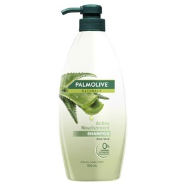 Palmolive Naturals Hair Shampoo, 700mL, Active Nourishment with Natural Aloe Vera Extract, For All Hair Types, No Parabens Phthalates or Colourants