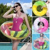 32" Fruit Pool Float for Adult-3 PCS Inflatable Pool Float