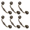 IMIKEYA Vintage Drawer Pull Handles 6 Pack Retro Ring Cabinet