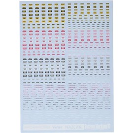 Pooze Modeling Works Vertex System Marking N3 Decal for Plastic Model VSC-N3