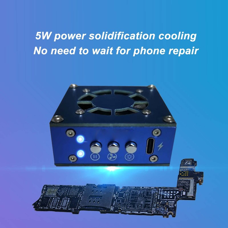 Solder Smoke Absorber Fan 10000RPM Multifunctional Soldering Cooling Fan with