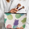 GREOXG Pineapple Makeup Bag, Small Travel Cosmetic Bag with Zipper,