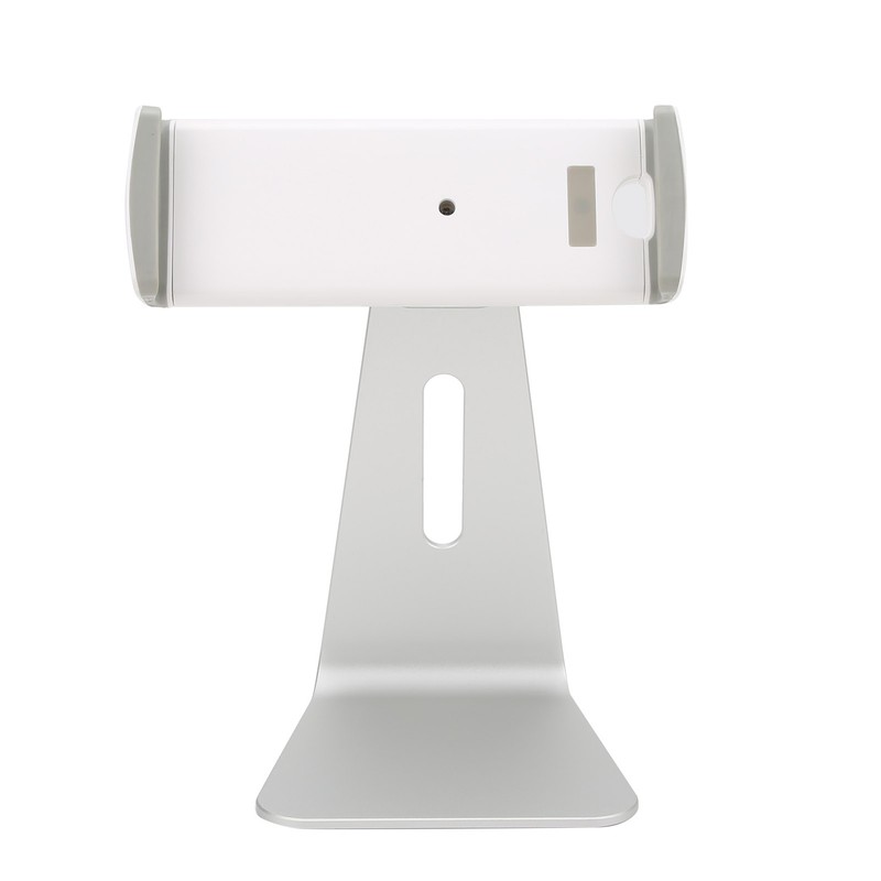 Cell Phone Stand Silver Tablet PC Bracket Adjustable Aluminum Alloy