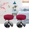 HuaLiSiJi Stool Covers Round 30-40cm/12-15.7" Round Bar Stool Covers, Luxurious