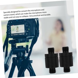 Totority 4pcs Microphone Holder Screws Camera Accessories for Easy Conversion and Stable Mounting Female to Male