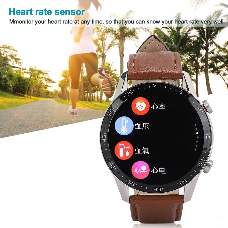 L13 Smart Bracelet 1.3inch Round Screen Heart Rate Sleep Monitor