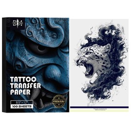 Premium Tattoo Transfer Paper 50 Sheets Tattoo Stencil Paper for Professional Easy to Use 4 Layers A4 Size Stencil Paper for Tattooing