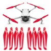 Master Airscrew Stealth Propellers for DJI Mini 3 - Red,