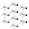 10Pcs Sliding Window Locks Aluminum Alloy Anti Aging Adjustable Window