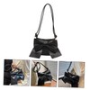 SHOWERORO Pu Leather Bowknot Shoulder Bag Stylish Crossbody Purse for