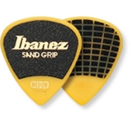Ibanez Ibanez Pick PA16HSG-YE HEAVY (1.00 mm) Sand Grip Short Tear Drop (Yellow)