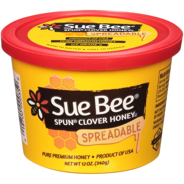 Sue Bee Spun Clover Honey 12 Oz