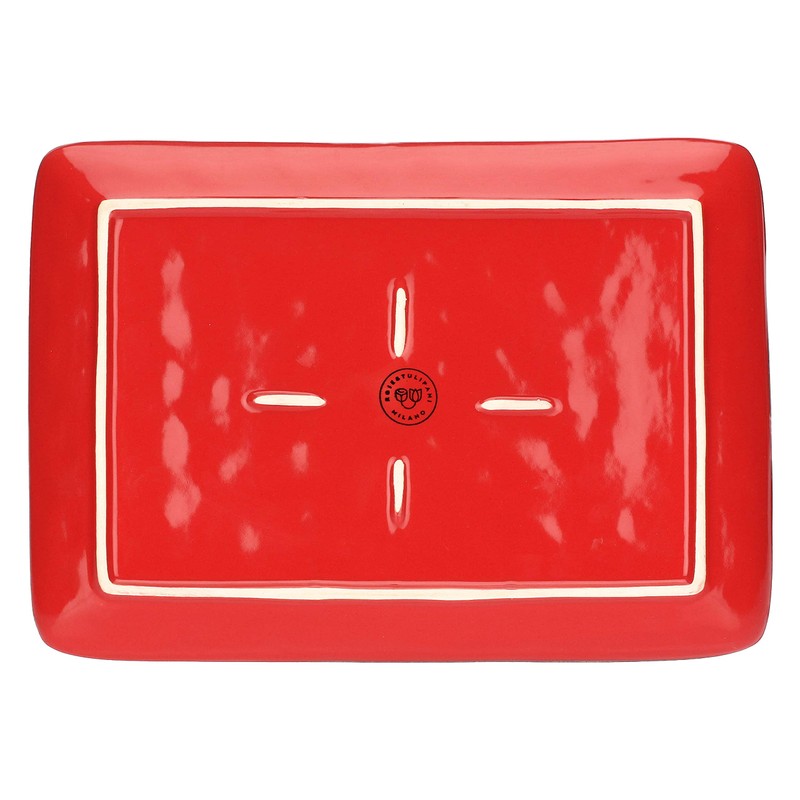 Generic Rectangular Plate, Serving Plate, Large Plate, Stoneware, 27 x