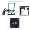 12V 1.2Ω 3D Printer Aluminum Plate with Hotbed Cable Heated