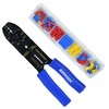 Electricians Wire Crimper Crimping Cutting Tool and Spade Terminal Set