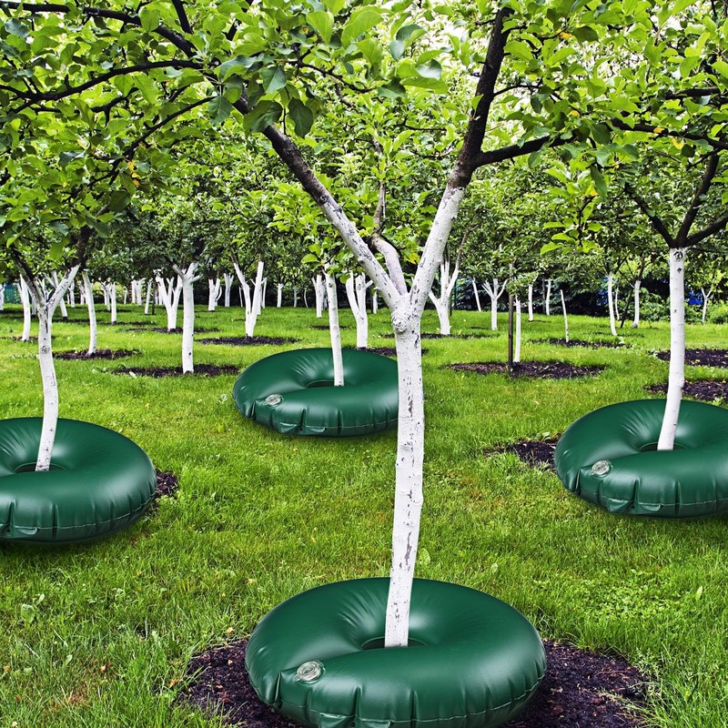 TaoBary 8 Pack 20 Gallon Tree Watering Ring Tree Watering